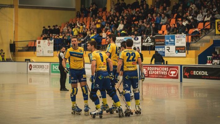 L'Hoquei Olot torna a guanyar tres jornades després (3-1)