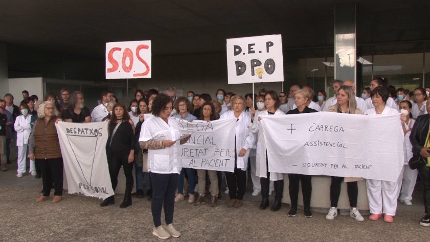 Els treballadors de l’Hospital d’Olot cobraran el 100% de les DPO