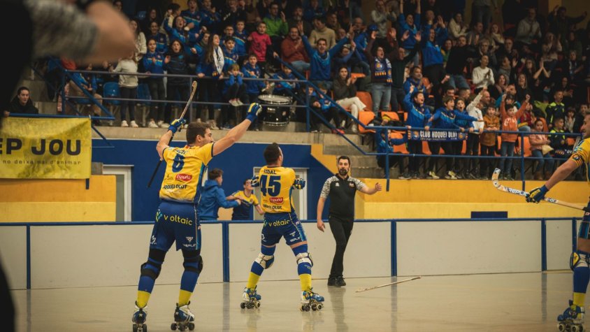 L’Hoquei Olot vol seguir en un moment dolç