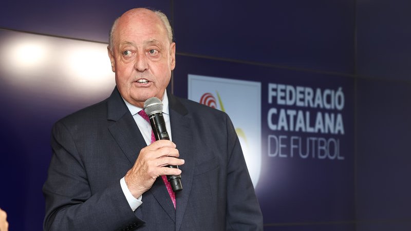 Joan Soteres torna a ser elegit president de la Federació Catalana de Futbol