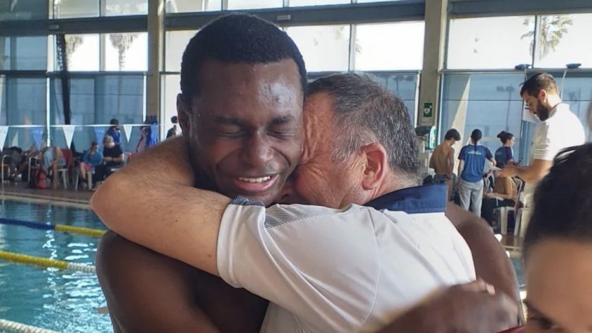 El jove nedador invident del CN Castellfollit, Mahamadou Dambelleh, es classifica per al Mundial