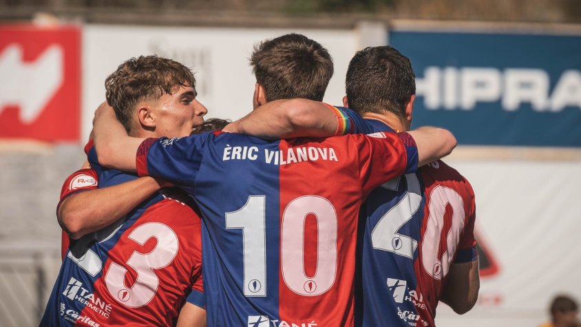 Cerdà ha marcat els seus primers gols aquesta temporada (Pau González/UEO)