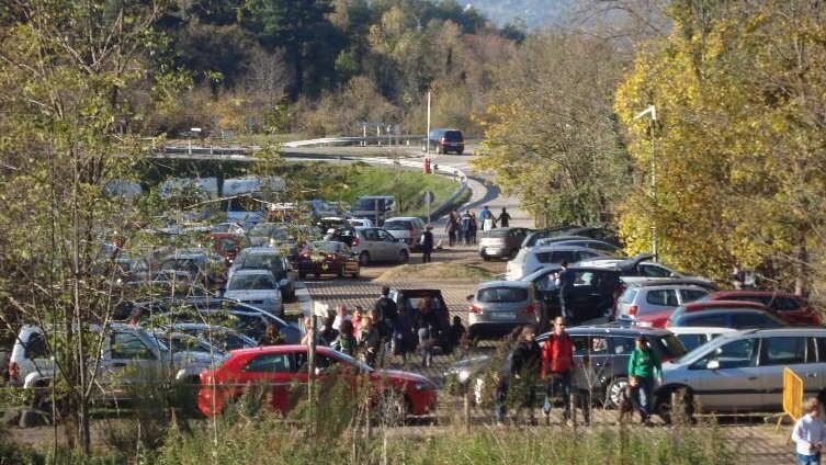 El pàrquing de la Fageda estarà tancat durant uns mesos per obres