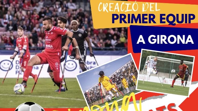 Els garrotxins Zacaries Oualid i Laia Planella han decidit impulsar un projecte pioner a les comarques gironines: el primer club de futbol per amputats a la demarcació