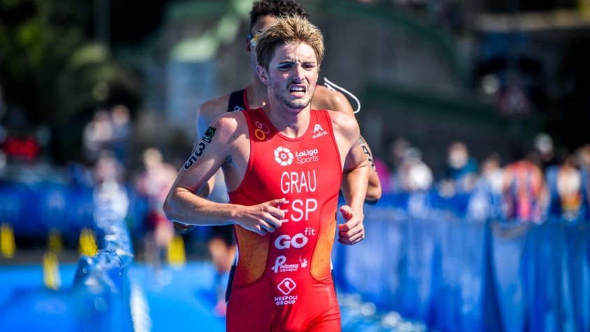 El triatleta Genís Grau truca a la porta dels Jocs Olímpics de París del 2024