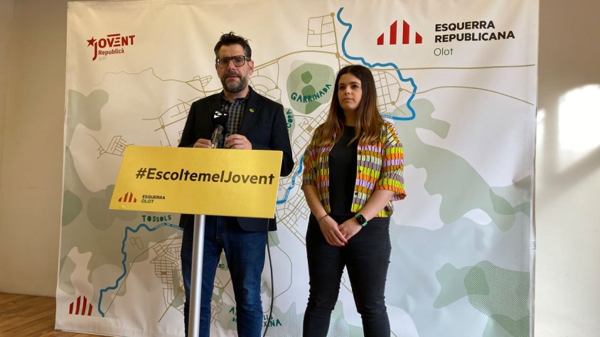 ERC Olot engega una campanya a les xarxes socials per conèixer les inquietuds dels joves