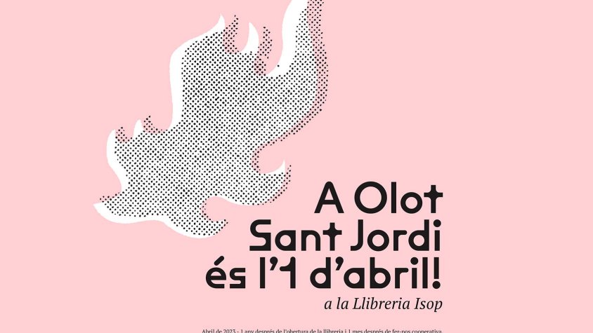 Sant Jordi s’avança aquest dissabte a la Llibreria Isop d’Olot