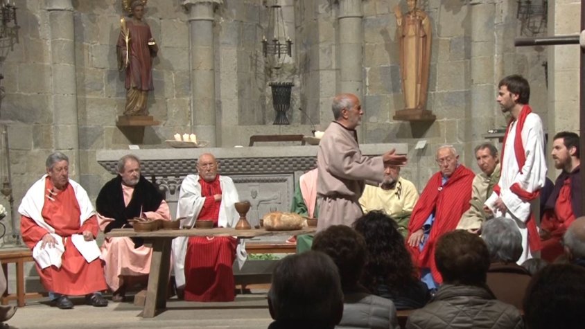 Sant Esteve d’en Bas celebra dues dècades de ‘La Cena’