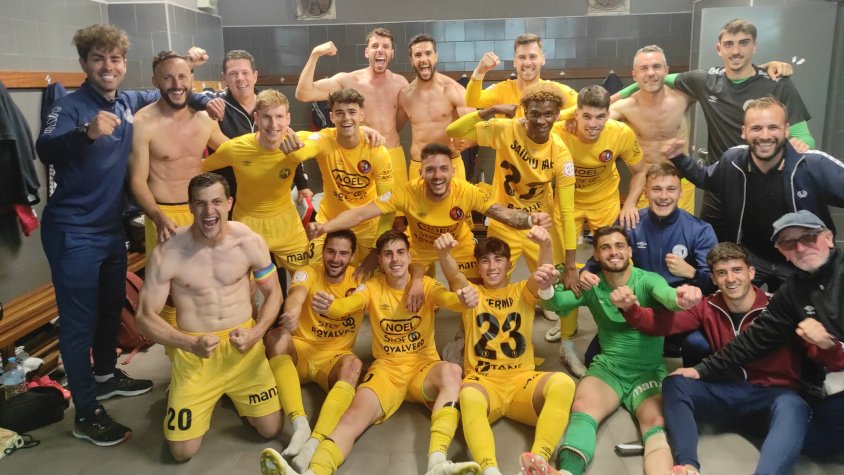 Gran victòria de l'Olot al Rico Pérez per creure en la salvació (0-2)