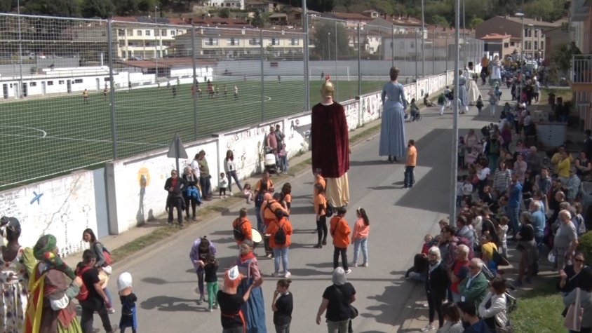La Vall d'en Bas, capital del món geganter gironí aquest 2023