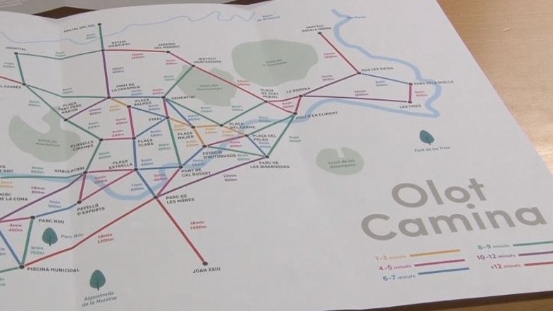 La CUP Olot presenta la campanya 'Olot camina'