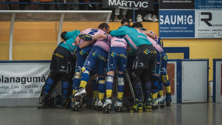 L’Hoquei Olot tanca la temporada més consolidat a la categoria de plata