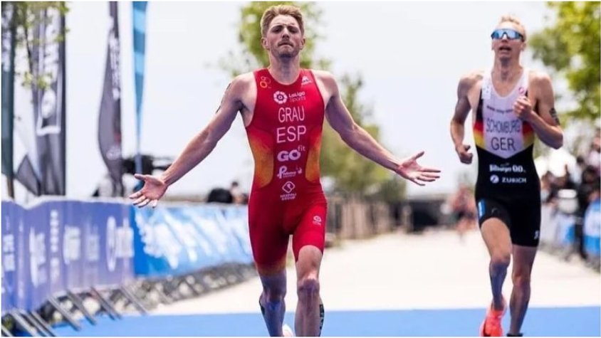 El triatleta Genís Grau afronta un mes clau per als Jocs Olímpics de París