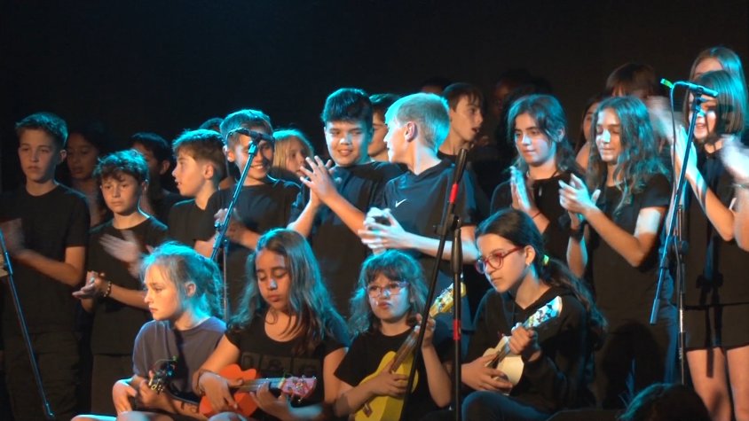 Interpretar una cantata i posar-se a la pell de tots aquells infants que han hagut de marxa de casa seva