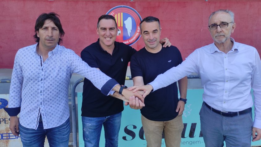 El director esportiu de la Unió Esportiva Olot, Sergi Raset, admet que caldrà “paciència i humilitat” per fer una bona temporada a Tercera Federació