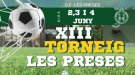 El Torneig de Futbol Base de les Preses aplegarà una quinzena de clubs aquest cap de setmana
