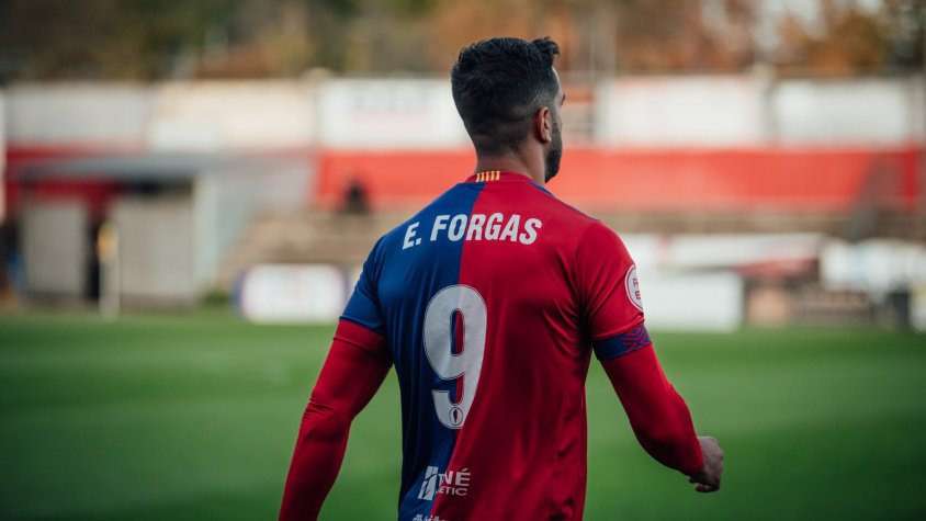 Ernest Forgas és la segona baixa de l'Olot