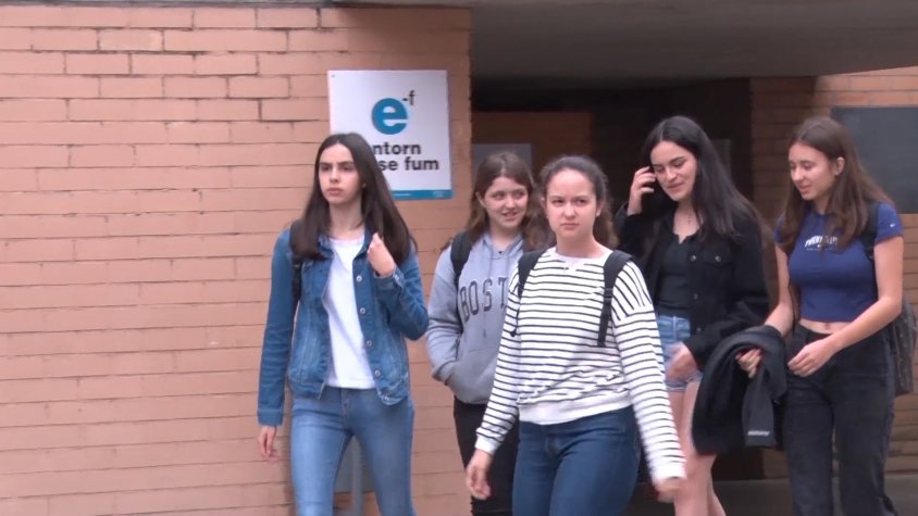 Els alumnes estan satisfets per com ha anat el segon dia de selectivitat