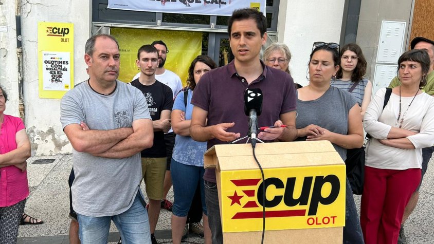 La CUP d’Olot acusa ERC de boicotejar el pacte d’esquerres