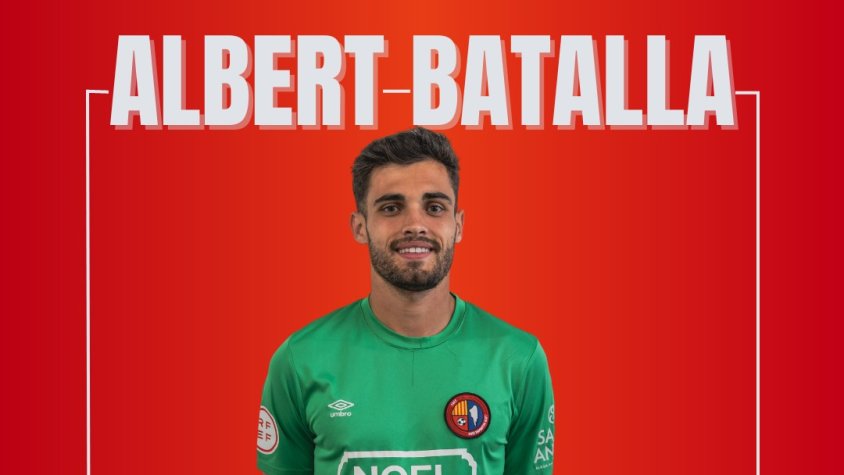 Albert Batalla defensarà la porteria de la UE Olot un any més