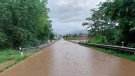 L’aiguat del 13 de juny a la Vall de Bianya va provocar danys al tram del bici carril i a les rieres