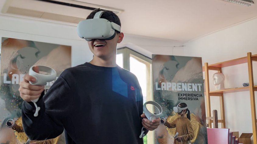 El Museu del Sants incorpora una nova activitat basada en la realitat virtual