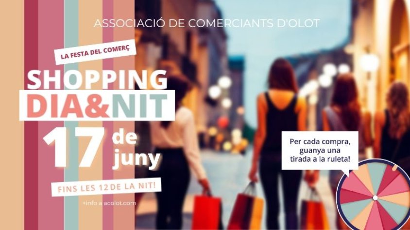 El 'Shopping dia i nit' converteix Olot en un gran aparador comercial 