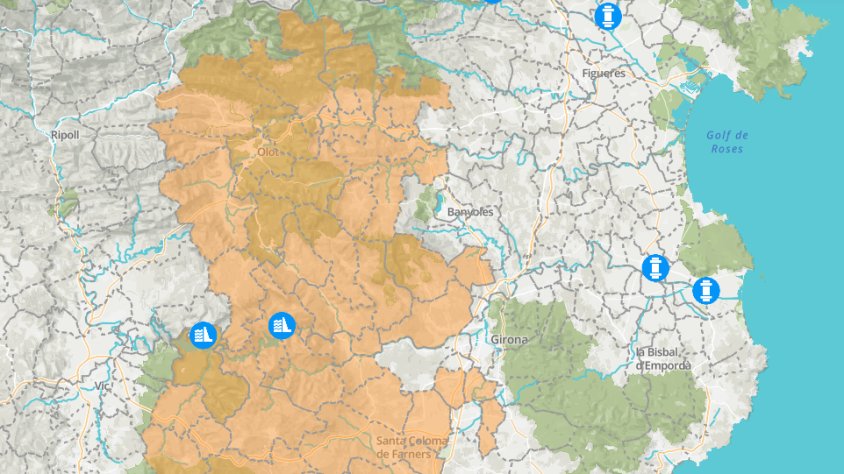 Set municipis de la Garrotxa no compleixen el consum d’aigua per habitant diari permès en situació de sequera