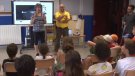 Els ADF de la Garrotxa potencien la prevenció d'incidents i l'ús de petards a l'Escola Montpalau d'Argelaguer