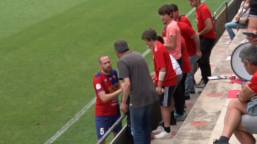 Marc Castells diu adéu a la Unió Esportiva Olot