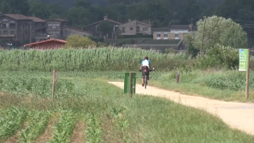 Avenços en la construcció de vies verdes a la Garrotxa i al Ripollès