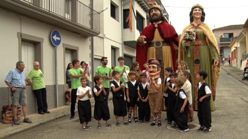 El barri de Sant Cristòfor recupera el Capità dels Cabeçuts