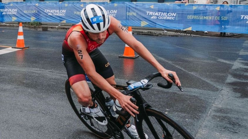 Genís Grau, triatleta: "Crec que estic al meu millor any, però ho he de demostrar"