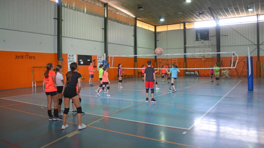 El vòlei és una de les vuit propostes esportives de l’Estiu Riu