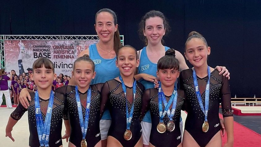 L’Associació Esportiva Gimnàstica Olot tanca la temporada guanyant el Campionat d’Espanya a Lanzarote