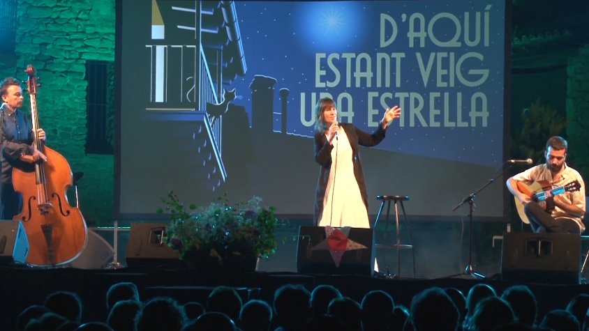 El divulgador del folklore català, Artur Blasco, protagonista del “D'aquí estant veig una estrella" de Riudaura