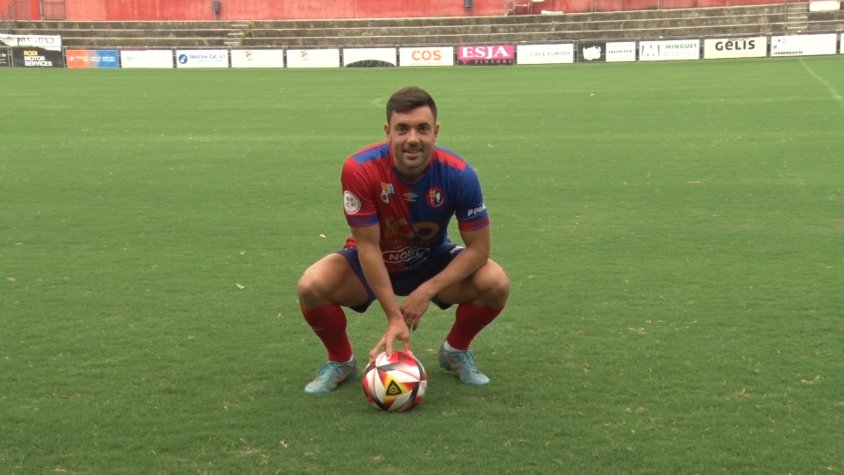 La Unió Esportiva Olot presenta dos nous fitxatges