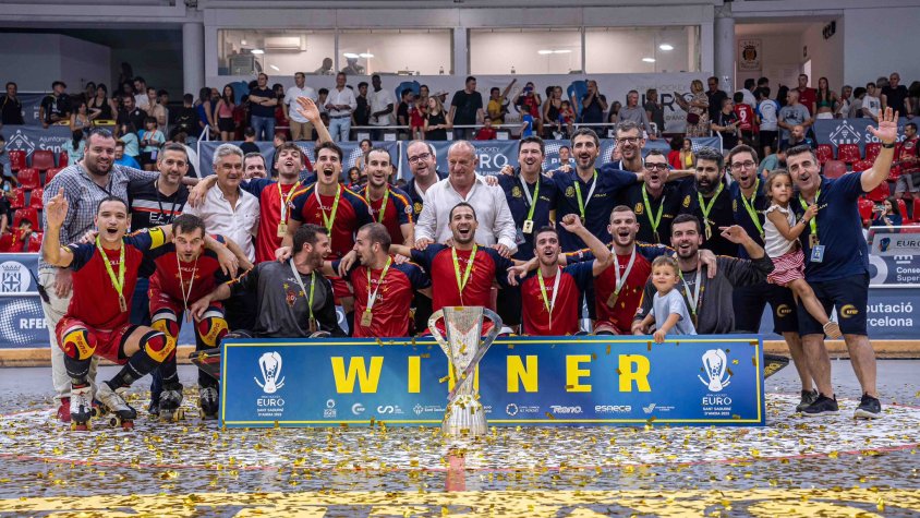 L’olotí Marc Julià considera que el Campionat d’Europa d’hoquei patins és el títol més important que ha guanyat a la seva carrera