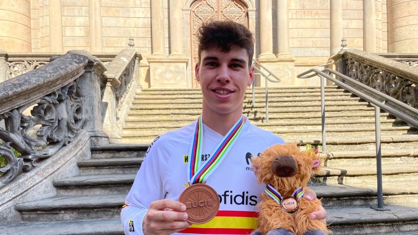 Martí Vayreda, tercer al Mundial de bici trial: "Ha sigut el primer Campionat del Món que he gaudit"