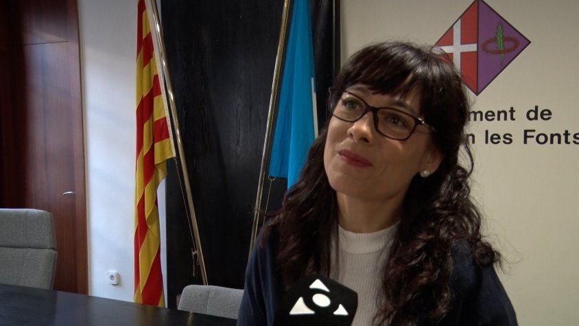 L’alcaldessa de Sant Joan les Fonts, Maria Vidal, confia en millorar la relació amb l’oposició