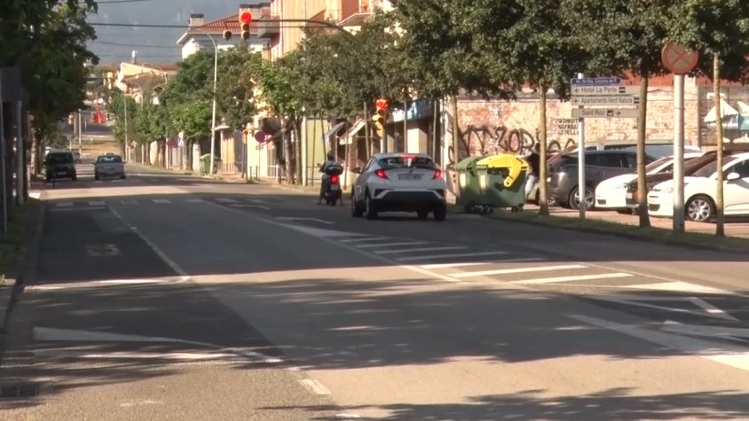 Comencen les obres d'asfaltatge a la Solfa d'Olot