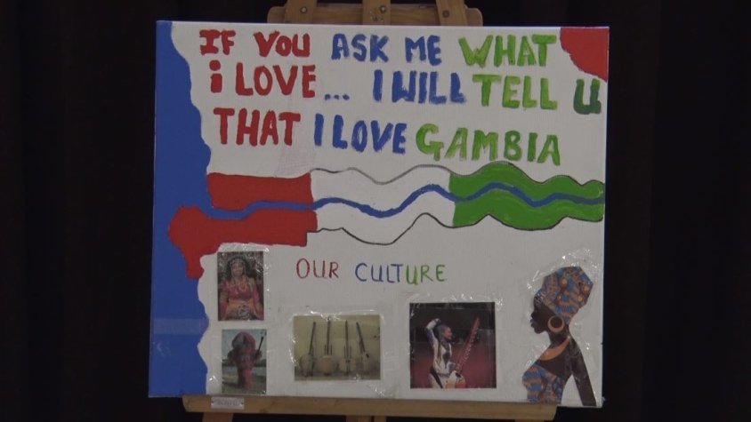 L'art com a forma d'expressió de sentiments dolorosos per part d'una vintena de joves migrats arribats a la Garrotxa fa poc