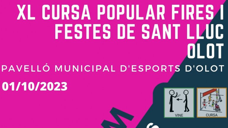 La Cursa de Sant Lluc arriba als 40 anys de vida amb la segona edició de la seva prova inclusiva