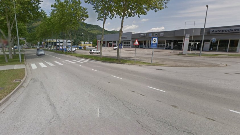 Un ferit menys greu en un accident a la Crta. Sant Joan les Abadesses d'Olot