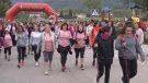 Més de 1.500 dones tornen a tenyir de rosa les Preses amb la sisena edició de la Cursa de la Dona 