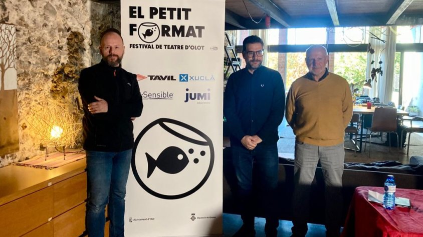 Cinc obres en quatre dies formen El Petit Format a Olot