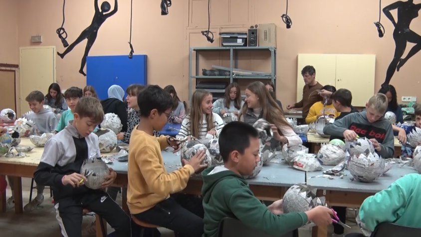 Més d'una vintena de centres educatius de la comarca participen al Festival Lluèrnia 