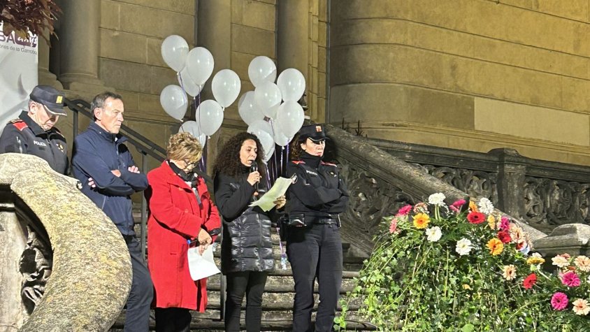 La Garrotxa recorda el Dia Internacional de l’Eliminació de la Violència cap a la Dona