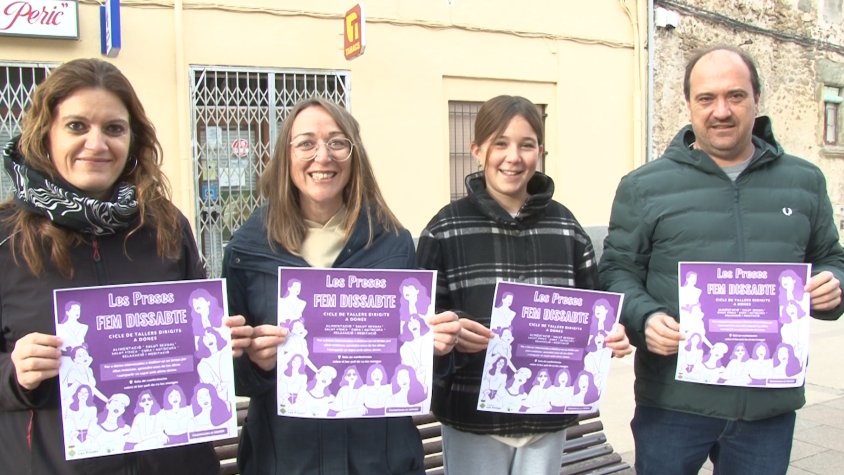 'Fem Dissabte', a nova proposta de l’Ajuntament de les Preses que busca crear comunitat entre les dones del municipi