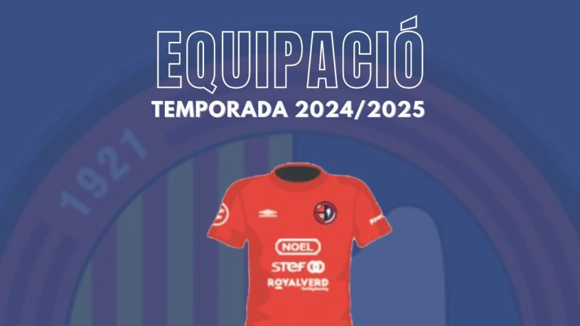 La UE Olot jugarà amb la clàssica samarreta vermella la pròxima temporada